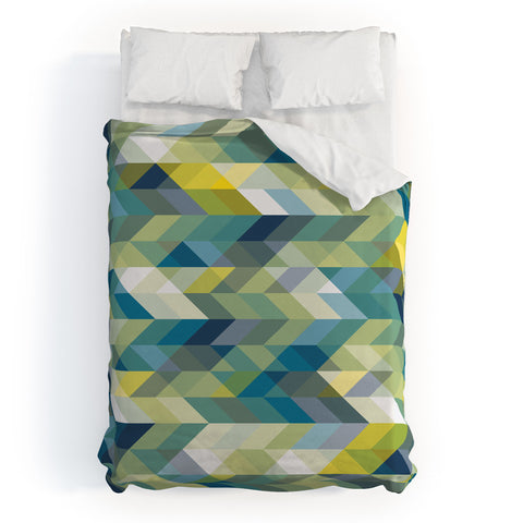 Gabi Into The Blue Duvet Cover