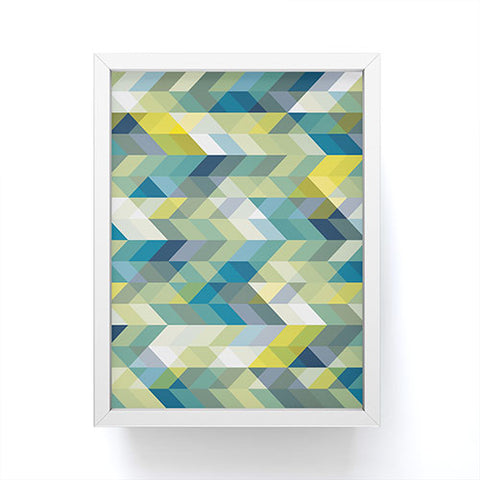 Gabi Into The Blue Framed Mini Art Print