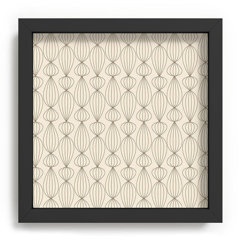 Gabi Lanterns Mocha Recessed Framing Square