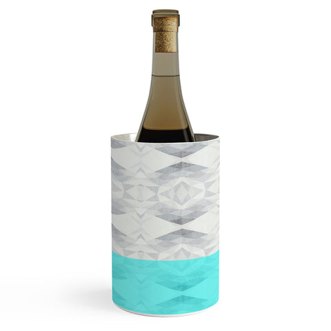 Gabi Lattice Aqua Wine Chiller
