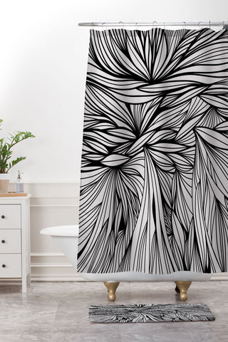 Gabi Neverland Shower Curtain And Mat