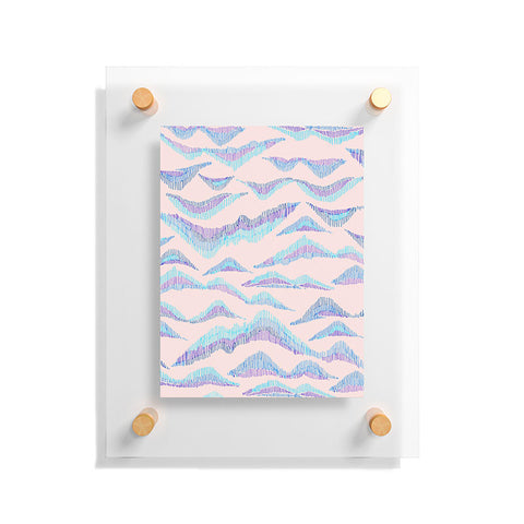 Gabi Peaks and Valleys II Floating Acrylic Print