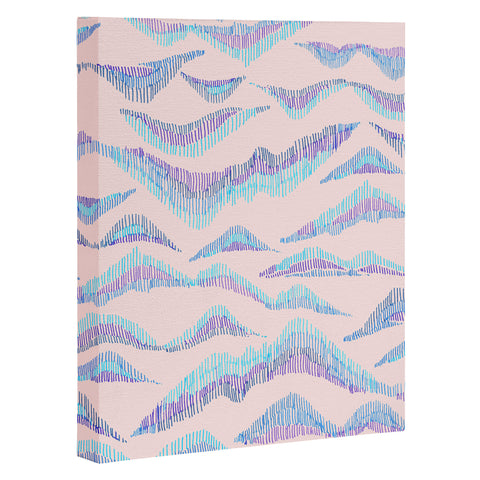 Gabi Peaks and Valleys II Art Canvas
