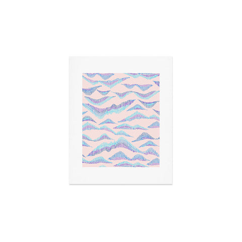 Gabi Peaks and Valleys II Art Print