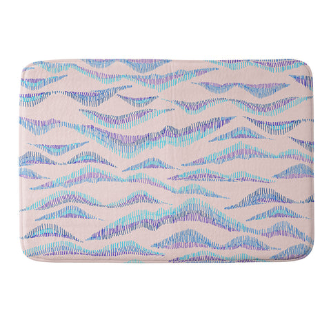Gabi Peaks and Valleys II Memory Foam Bath Mat