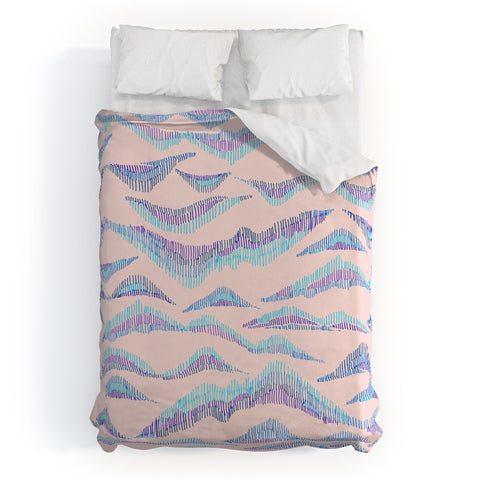 Gabi Peaks and Valleys II Duvet Cover