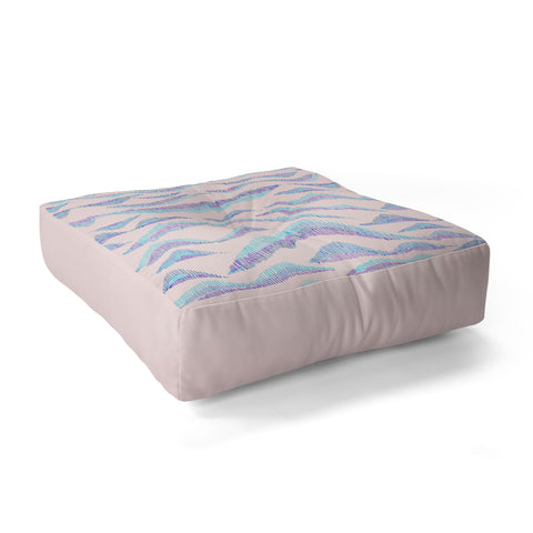 Gabi Peaks and Valleys II Floor Pillow Square