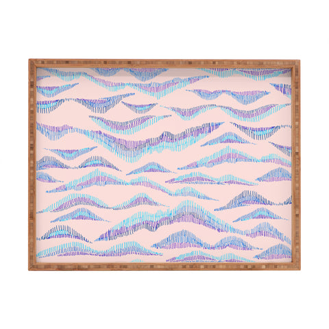Gabi Peaks and Valleys II Rectangular Tray