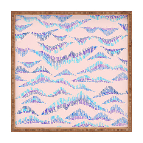 Gabi Peaks and Valleys II Square Tray