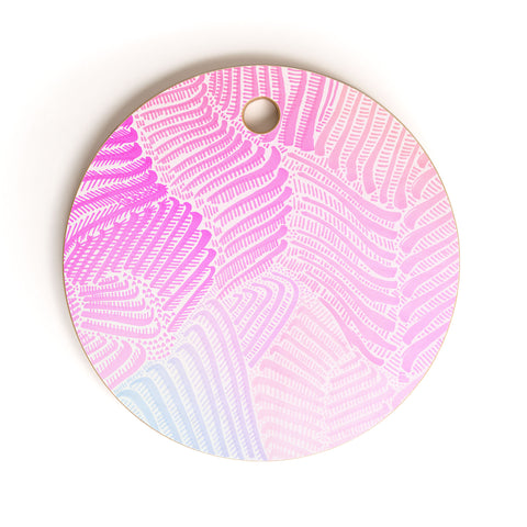 Gabi Seashells Cutting Board Round