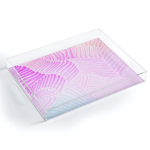 Gabi Seashells Acrylic Tray