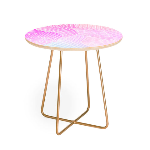Gabi Seashells Round Side Table