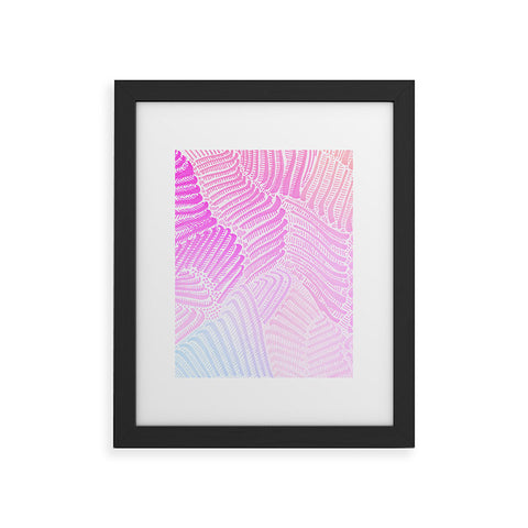Gabi Seashells Framed Art Print
