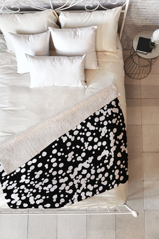 Gabi Starry Night Fleece Throw Blanket