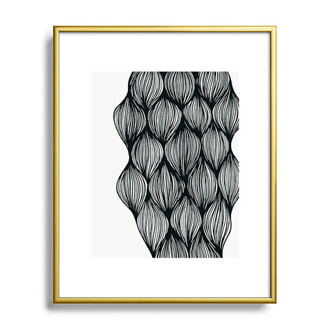 Gabi Waves 2 Metal Framed Art Print