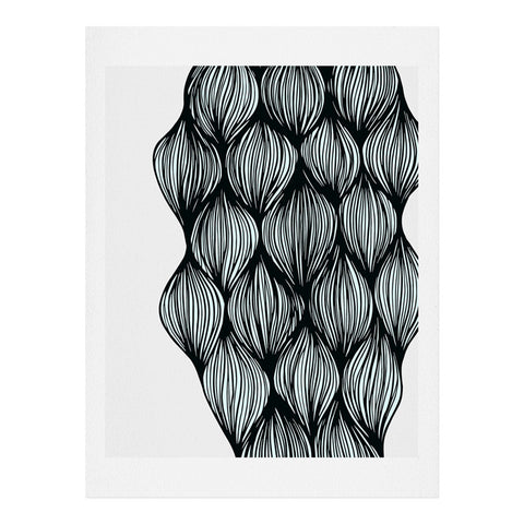 Gabi Waves Art Print