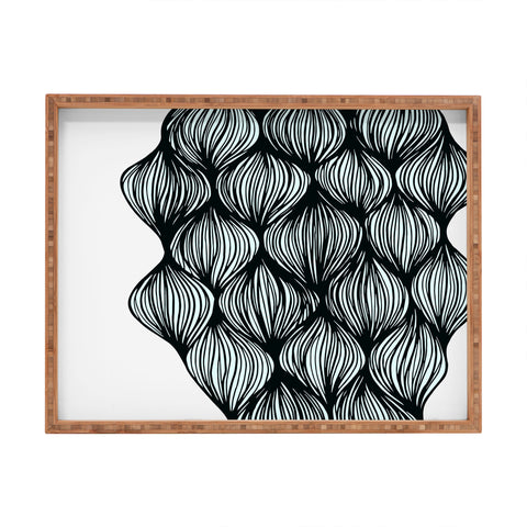 Gabi Waves Rectangular Tray