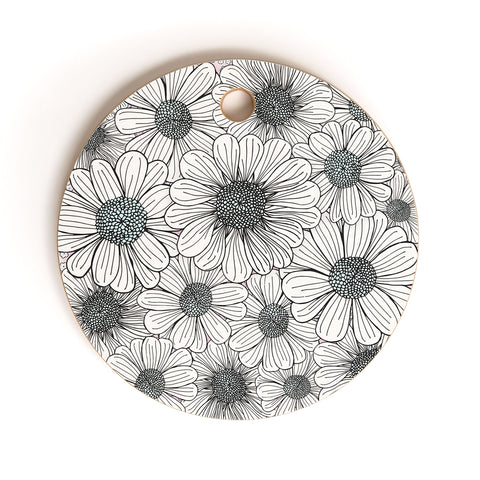 Gabi Wild and Free Pink Cutting Board Round