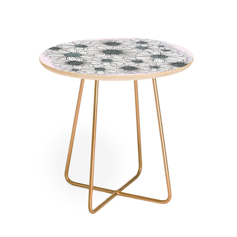 Gabi Wild and Free Pink Round Side Table
