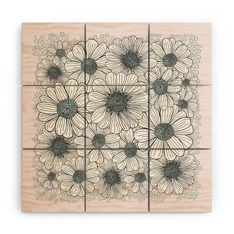 Gabi Wild and Free Pink Wood Wall Mural