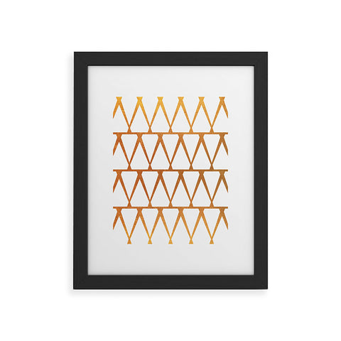 Gabi Zillionaire Framed Art Print