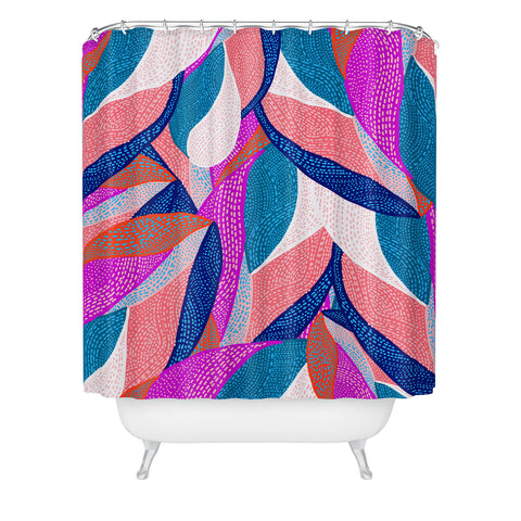 Gabriela Fuente Alice in WonderPink Shower Curtain