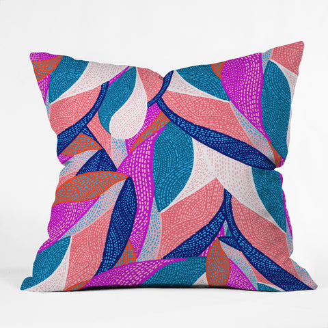 Gabriela Fuente Alice in WonderPink Outdoor Throw Pillow