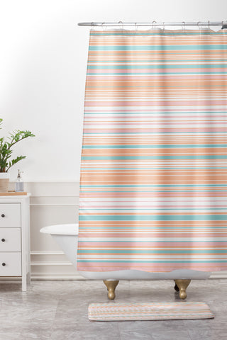 Gabriela Fuente all day Shower Curtain And Mat