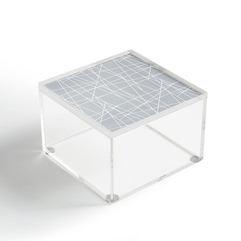 Gabriela Fuente Architecture silver Acrylic Box