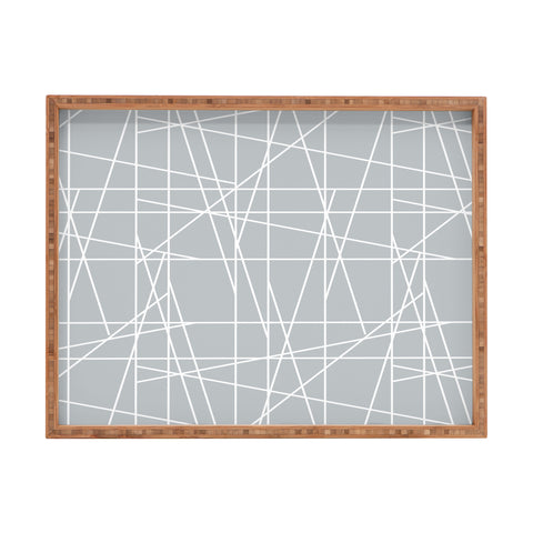 Gabriela Fuente Architecture silver Rectangular Tray