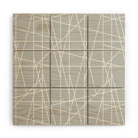 Gabriela Fuente Architecture silver Wood Wall Mural