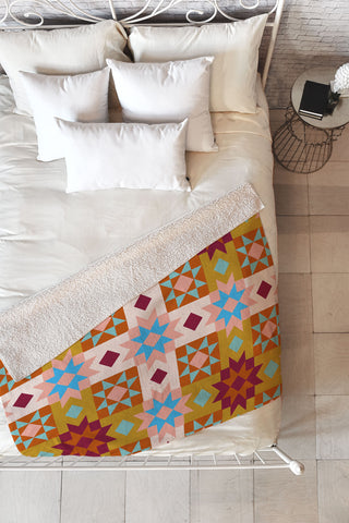 Gabriela Fuente Ayala Fleece Throw Blanket