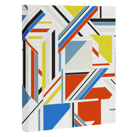 Gabriela Fuente Bauhaus puzzle Art Canvas