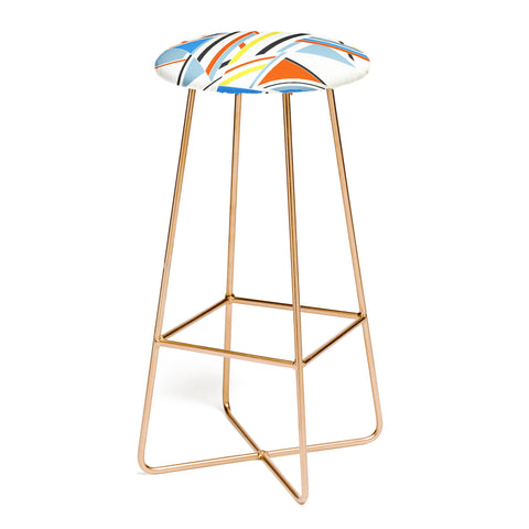 Gabriela Fuente Bauhaus puzzle Bar Stool