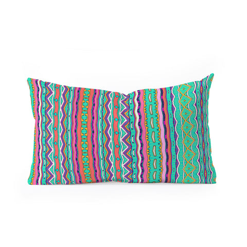 Gabriela Fuente be my summer Oblong Throw Pillow