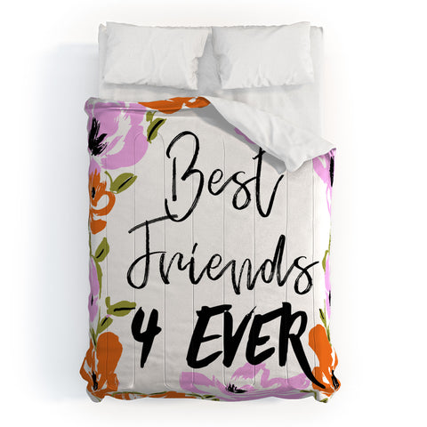 Gabriela Fuente Best Friends 4 ever Comforter