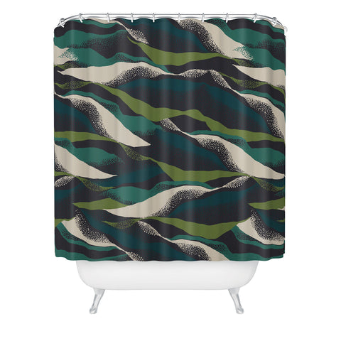 Gabriela Fuente Bio Mount Shower Curtain