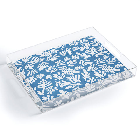 Gabriela Fuente Bothanic Blue Acrylic Tray