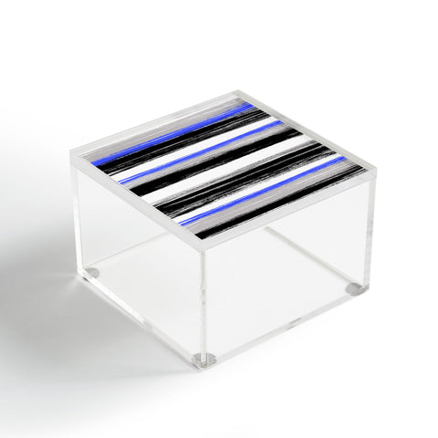 Gabriela Fuente Brush Stripe Acrylic Box