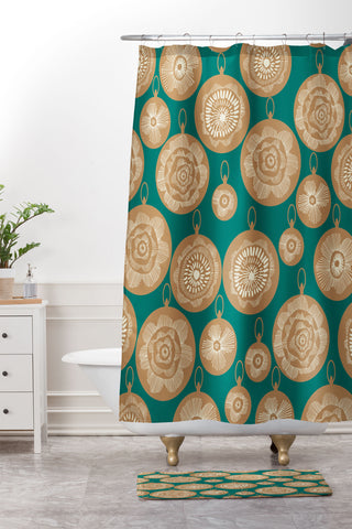 Gabriela Fuente Celyn Shower Curtain And Mat