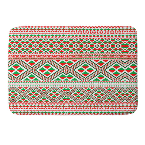 Gabriela Fuente Christmas Memory Foam Bath Mat