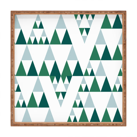 Gabriela Fuente Christmas Chic Square Tray