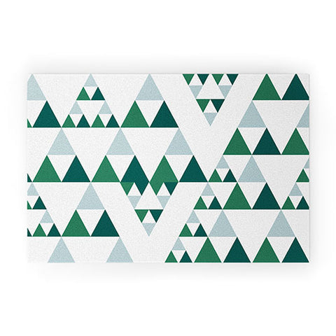 Gabriela Fuente Christmas Chic Welcome Mat