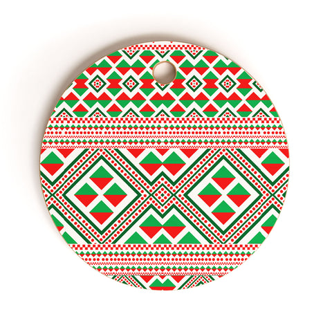 Gabriela Fuente Christmas Cutting Board Round