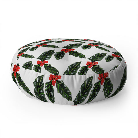 Gabriela Fuente Christmas Grace Floor Pillow Round