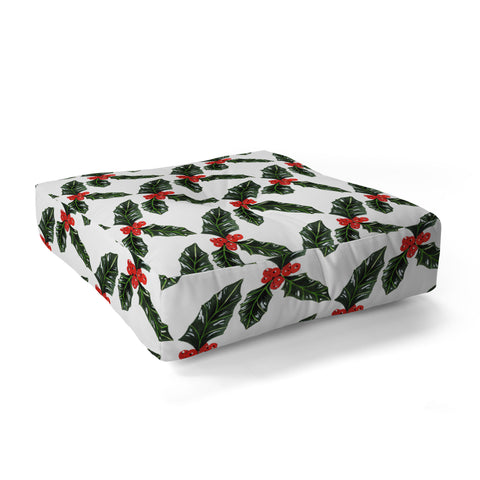 Gabriela Fuente Christmas Grace Floor Pillow Square
