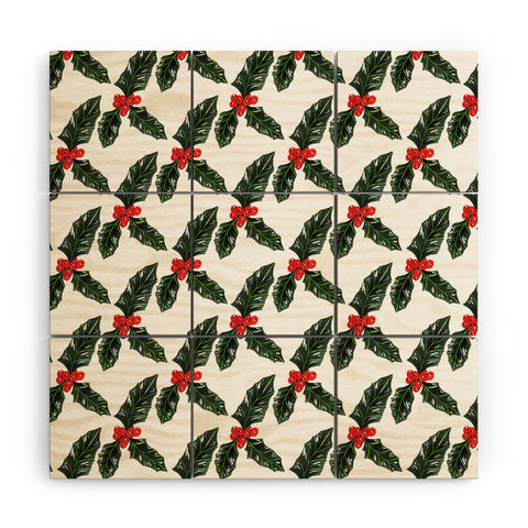 Gabriela Fuente Christmas Grace Wood Wall Mural