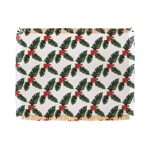 Gabriela Fuente Christmas Grace Throw Blanket