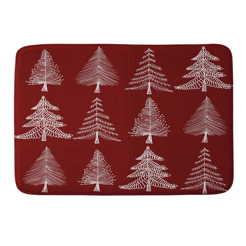 Gabriela Fuente Christmas Miracle Memory Foam Bath Mat