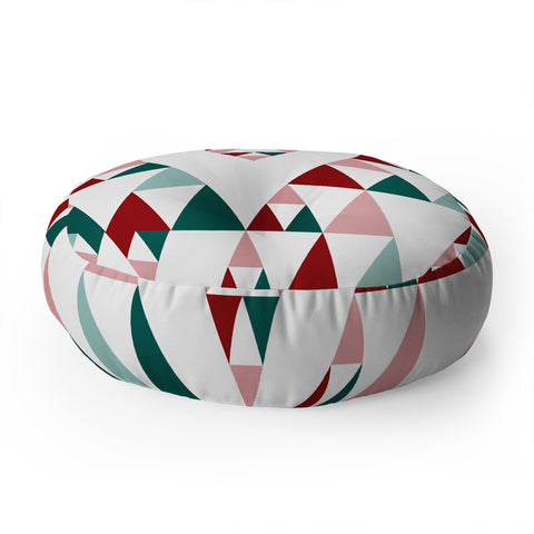 Gabriela Fuente Christmas Now Floor Pillow Round